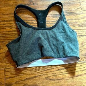 Women’s Adidas sports bra strappy back size medium climate athletic yoga run